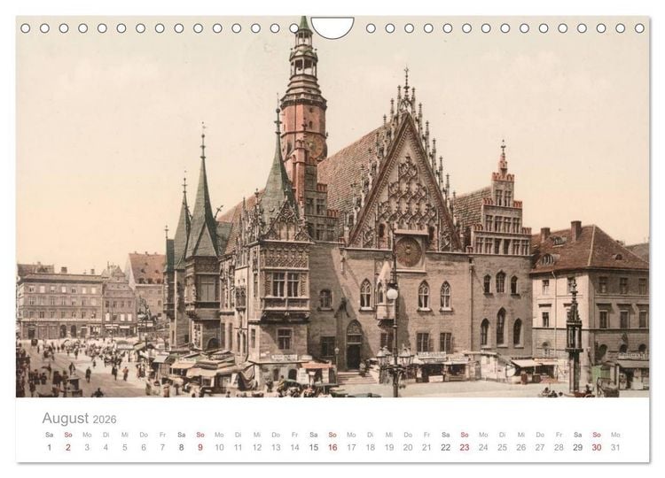 Produktbild: Deutschland um 1900 (Wandkalender 2026 DIN A4 quer), CALVENDO Monatskalender