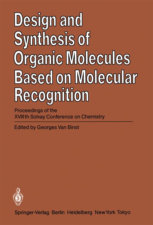 Produktbild: Design and Synthesis of Organic Molecules Based on Molecular Recognition