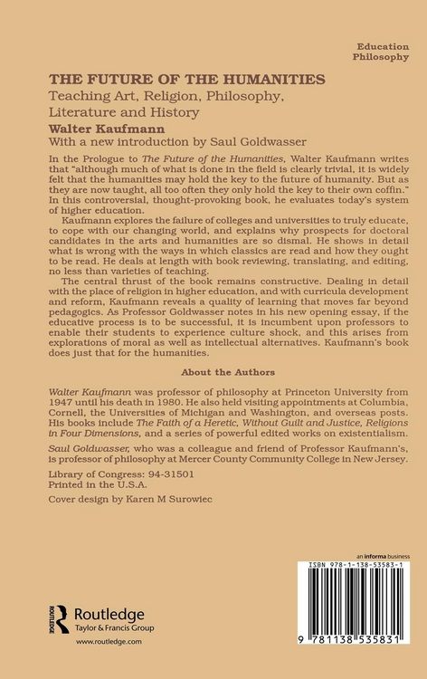 Produktbild: Future of the Humanities