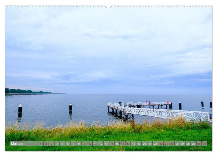 Produktbild: Ein Blick auf Medemblik (Wandkalender 2026 DIN A2 quer), CALVENDO Monatskalender