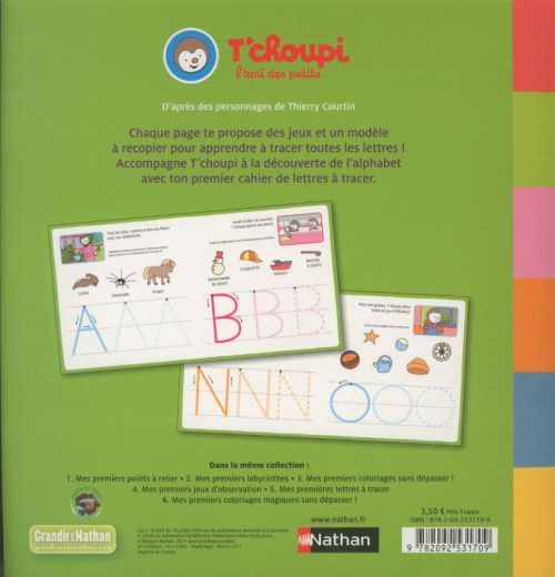 Produktbild: Fre-Mes Premieres Lettres a Tr