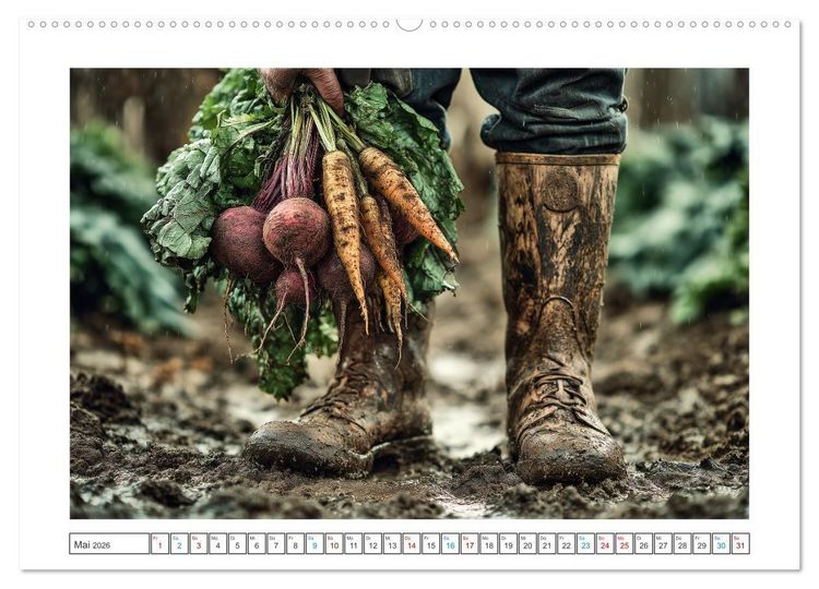 Produktbild: Echt Menschlich Berufung (Wandkalender 2026 DIN A2 quer), CALVENDO Monatskalender