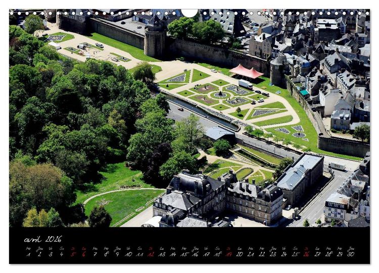 Produktbild: Le Morbihan entre terre et mer (Calendrier mural 2026 DIN A3 vertical), CALVENDO calendrier mensuel