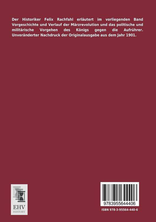 Produktbild: Deutschland, K&ouml;nig Friedrich Wilhelm IV. und die Berliner M&auml;rzrevolution