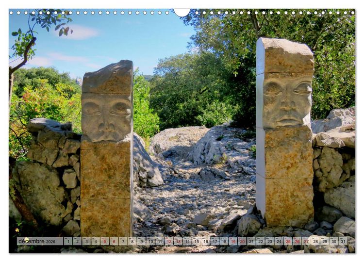 Produktbild: Les C&eacute;vennes typiques (Calendrier mural 2026 DIN A3 vertical), CALVENDO calendrier mensuel