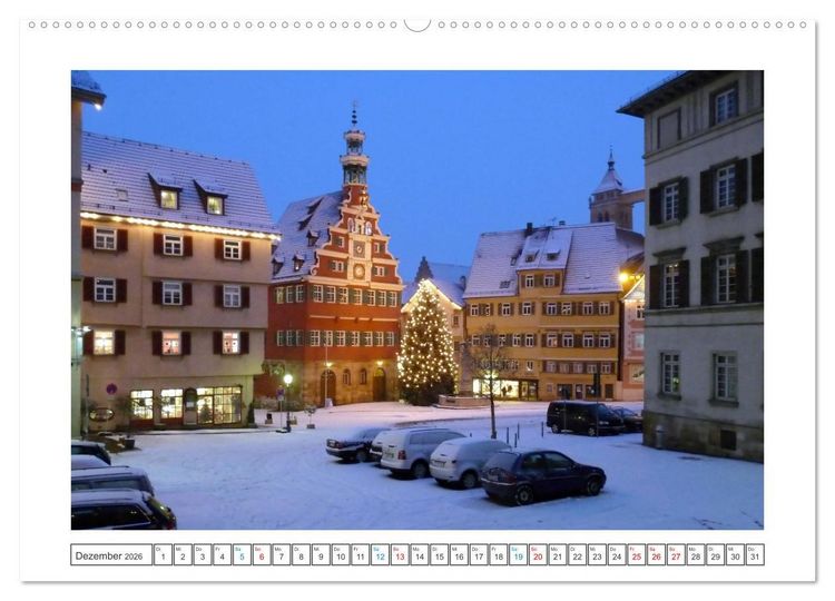 Produktbild: Stuttgart und seine Region (Wandkalender 2026 DIN A2 quer), CALVENDO Monatskalender