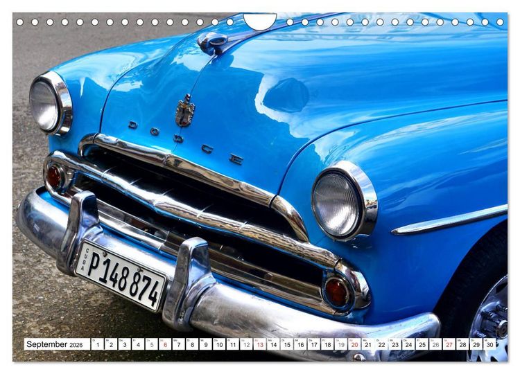 Produktbild: DODGE - Auto-Legenden der 50er Jahre (Wandkalender 2026 DIN A4 quer), CALVENDO Monatskalender