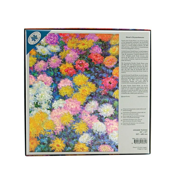 Produktbild: Puzzle, Monets Chrysanthemen, 1.000 Teile