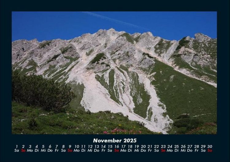 Produktbild: Bergige Welten 2025 Fotokalender DIN A4