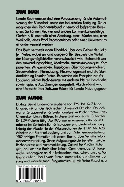 Produktbild: Lokale Rechnernetze