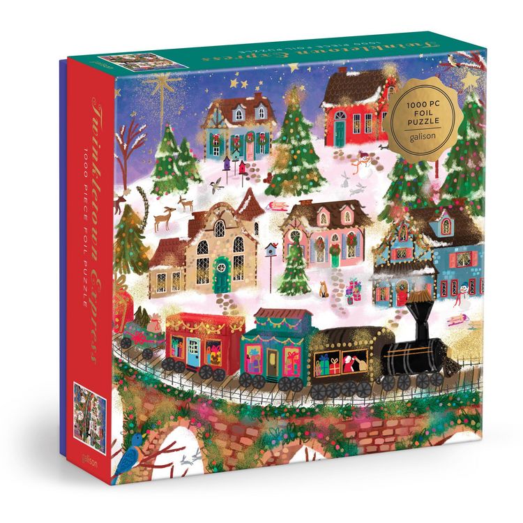 Produktbild: Joy Laforme Twinkletown Express 1000 Piece Foil Puzzle