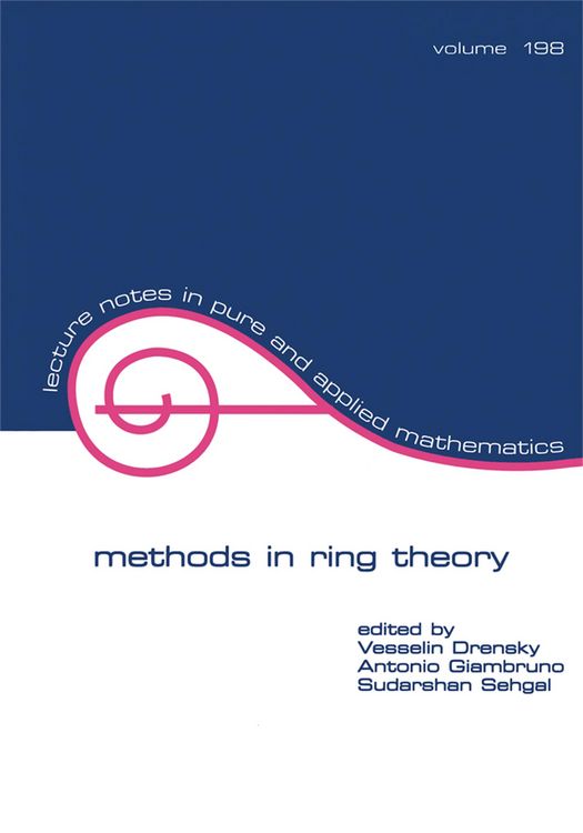 Produktbild: Methods in Ring Theory