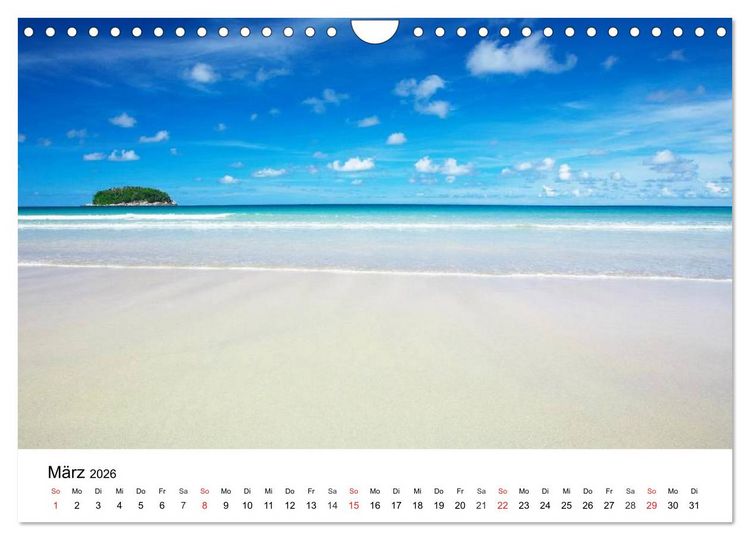 Produktbild: Traumstr&auml;nde in der Karibik (Wandkalender 2026 DIN A4 quer), CALVENDO Monatskalender