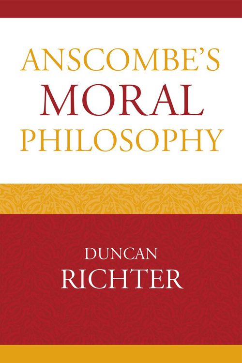 Produktbild: Anscombe's Moral Philosophy