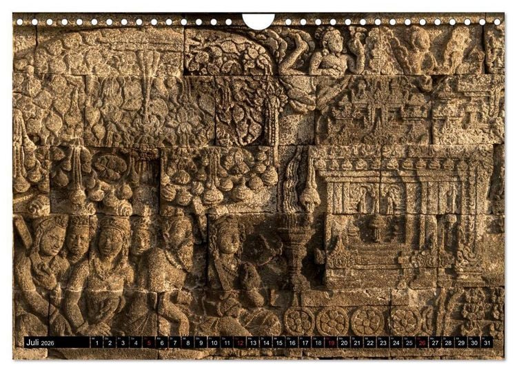 Produktbild: Yogyakarta - Indonesien (Wandkalender 2026 DIN A4 quer), CALVENDO Monatskalender