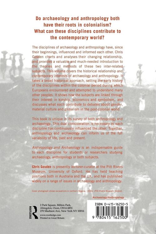 Produktbild: Anthropology and Archaeology