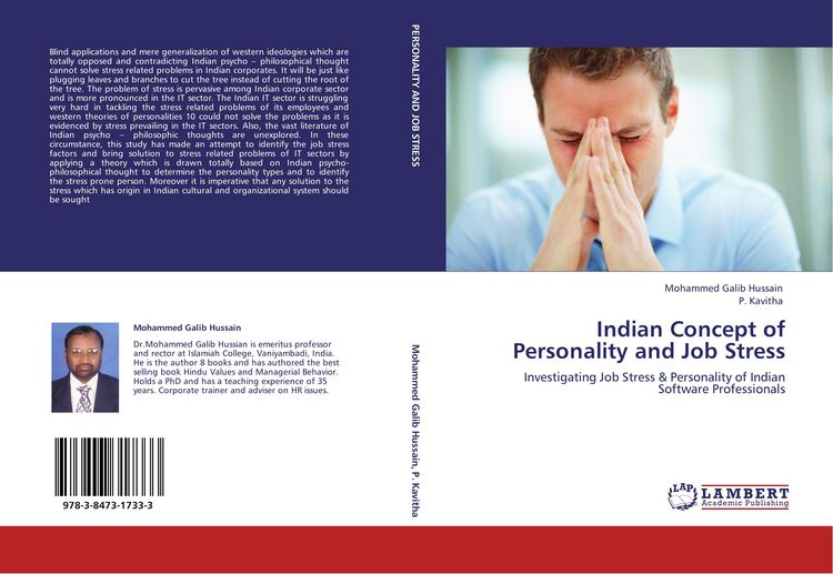Produktbild: Indian Concept of Personality and Job Stress