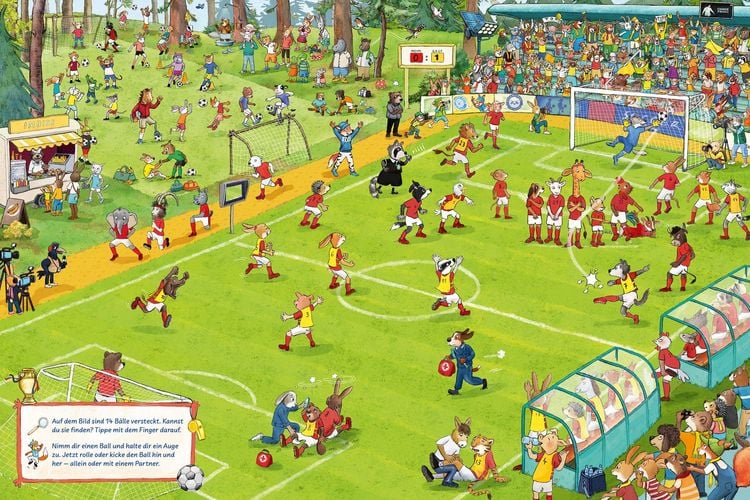 Produktbild: Mein Sport-Wimmelbuch