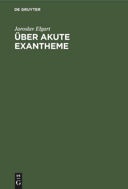 Produktbild: &Uuml;ber akute Exantheme