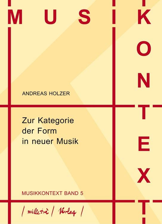 Produktbild: Zur Kategorie der Form in neuer Musik