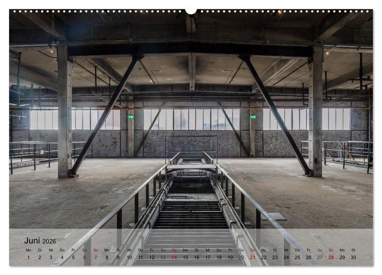 Produktbild: Zeche und Kokerei Zollverein Essen: Industrie-Architektur (Wandkalender 2026 DIN A2 quer), CALVENDO Monatskalender