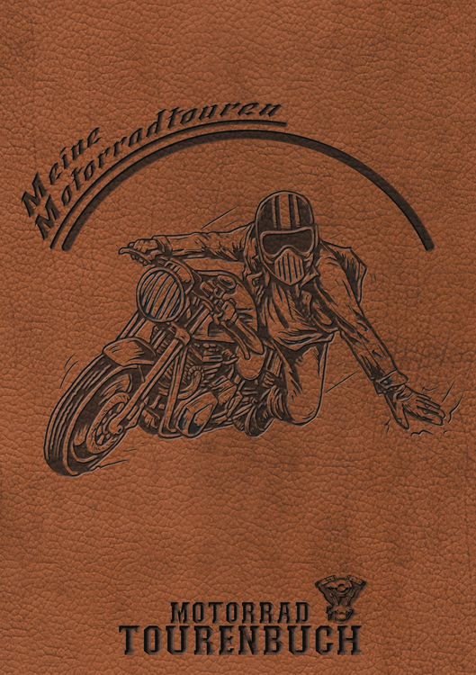 Produktbild: Motorrad Tourenbuch - Meine Motorradtouren