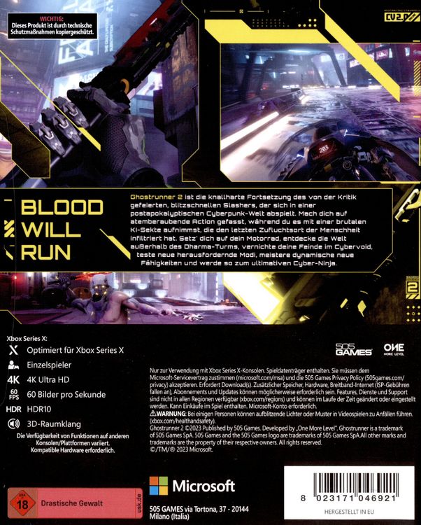 Produktbild: Ghostrunner 2