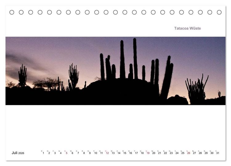 Produktbild: Kolumbien - Land der Farben und des Lichts (Tischkalender 2026 DIN A5 quer), CALVENDO Monatskalender