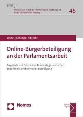 Produktbild: Online-B&uuml;rgerbeteiligung an der Parlamentsarbeit