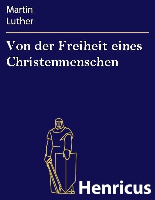 Produktbild: Von der Freiheit eines Christenmenschen