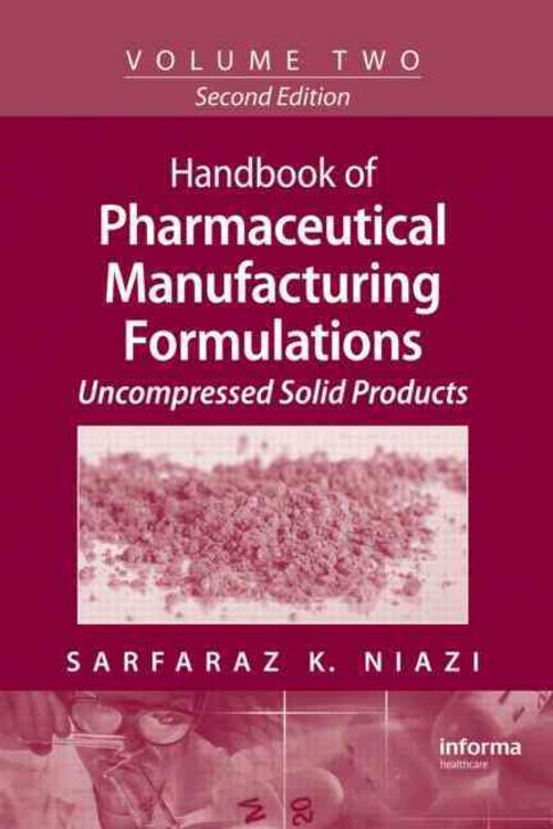 Produktbild: Niazi, S: Handbook of Pharmaceutical Manufacturing Formulati