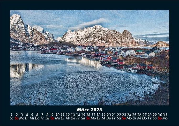 Produktbild: Berge 2025 Fotokalender DIN A5