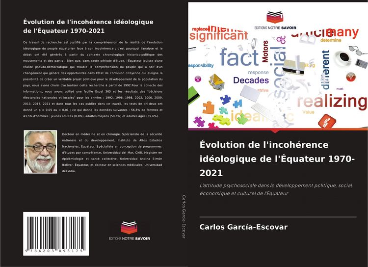 Produktbild: &Eacute;volution de l'incoh&eacute;rence id&eacute;ologique de l'&Eacute;quateur 1970-2021