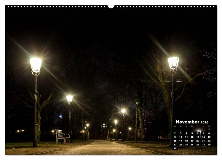 Produktbild: Berlin im Lichterglanz 2026 (hochwertiger Premium Wandkalender 2026 DIN A2 quer), Kunstdruck in Hochglanz