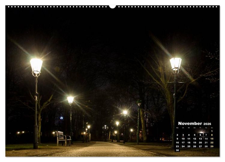 Produktbild: Berlin im Lichterglanz 2026 (Wandkalender 2026 DIN A2 quer), CALVENDO Monatskalender