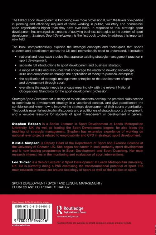 Produktbild: Strategic Sport Development