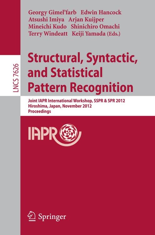 Produktbild: Structural, Syntactic, and Statistical Pattern Recognition