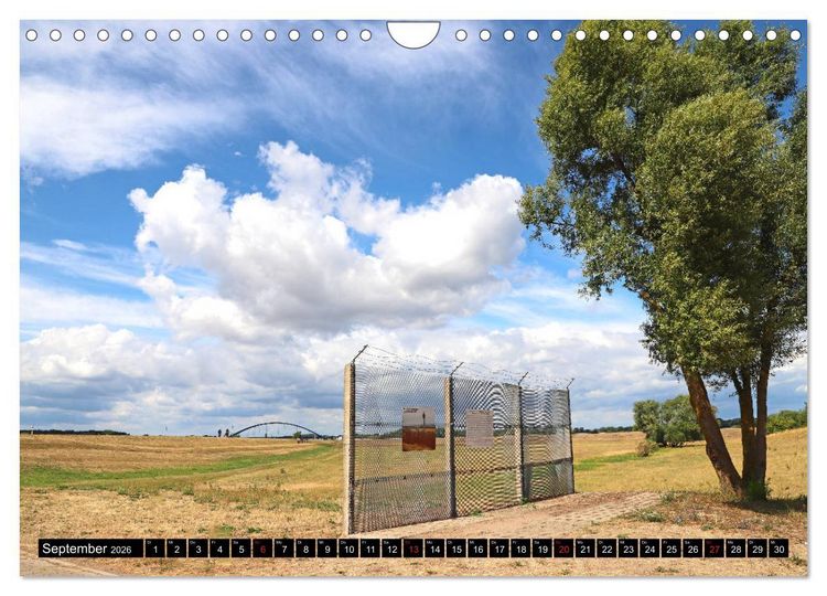 Produktbild: Elberadweg von Lutherstadt Wittenberg bis Hitzacker (Wandkalender 2026 DIN A4 quer), CALVENDO Monatskalender