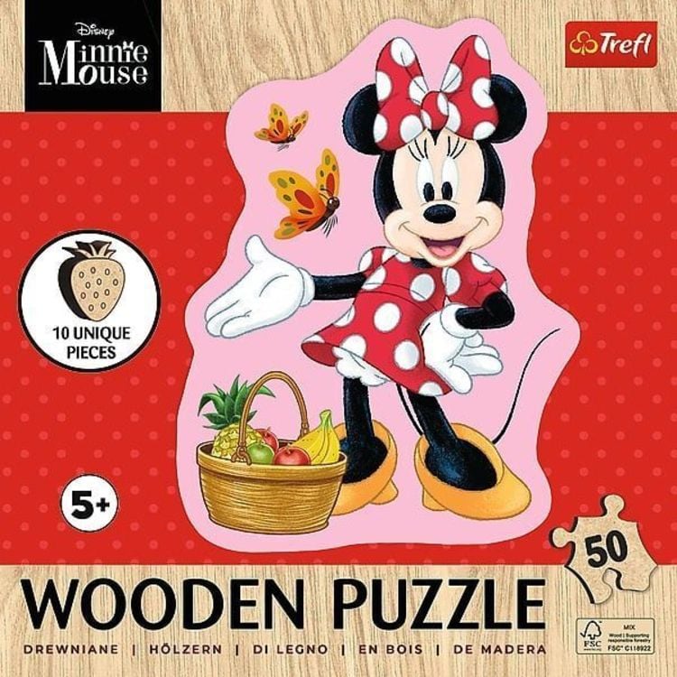 Produktbild: Holz Puzzle Junior 50 - Minnie Mouse
