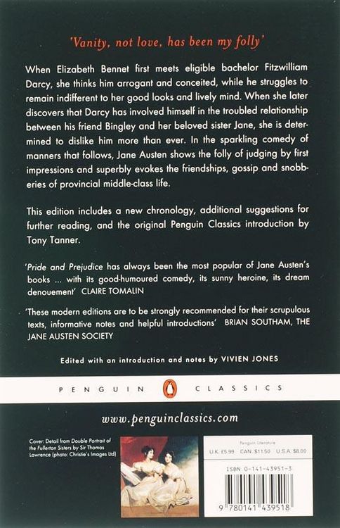 Produktbild: Pride and Prejudice