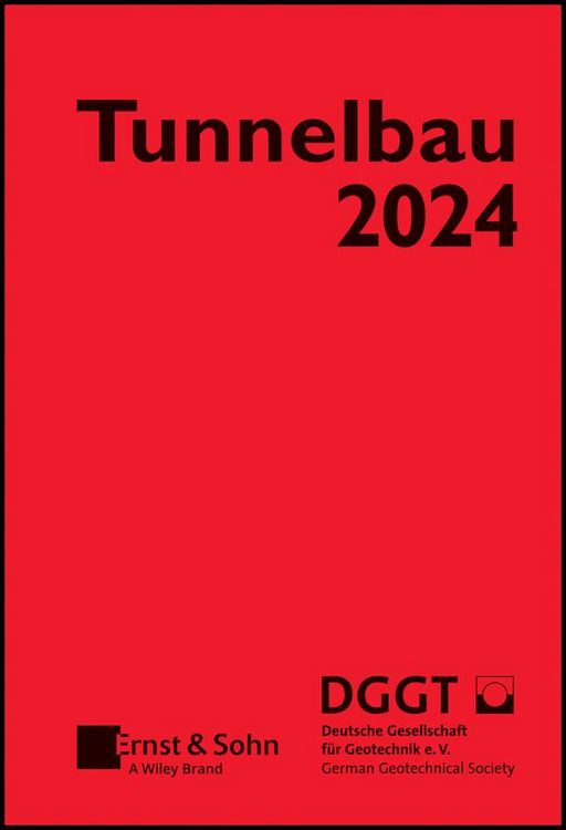 Produktbild: Taschenbuch f&uuml;r den Tunnelbau 2024
