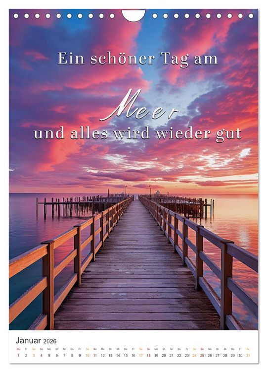 Produktbild: Meine Auszeit f&uuml;r die Seele (Wandkalender 2026 DIN A4 hoch), CALVENDO Monatskalender