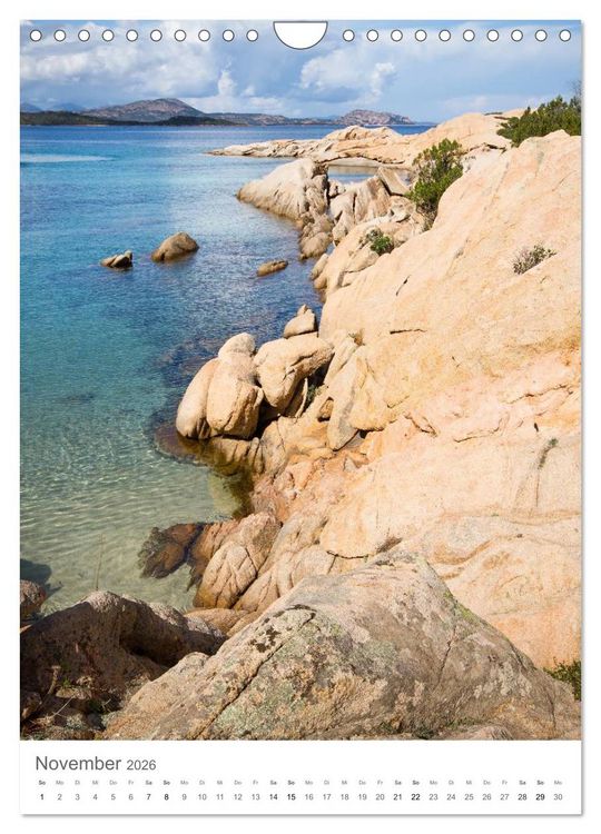 Produktbild: Sardinien (Wandkalender 2026 DIN A4 hoch), CALVENDO Monatskalender