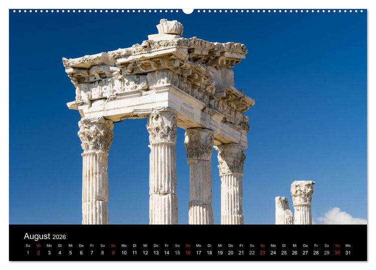 Produktbild: T&uuml;rkei - von Ost nach West (hochwertiger Premium Wandkalender 2026 DIN A2 quer), Kunstdruck in Hochglanz