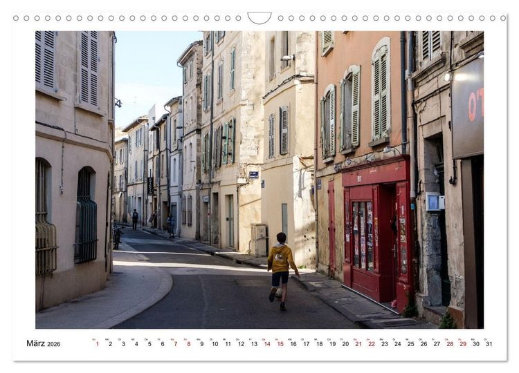 Produktbild: In den Gassen von Avignon (Wandkalender 2026 DIN A3 quer), CALVENDO Monatskalender