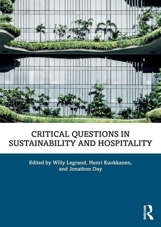 Produktbild: Critical Questions in Sustainability and Hospitality