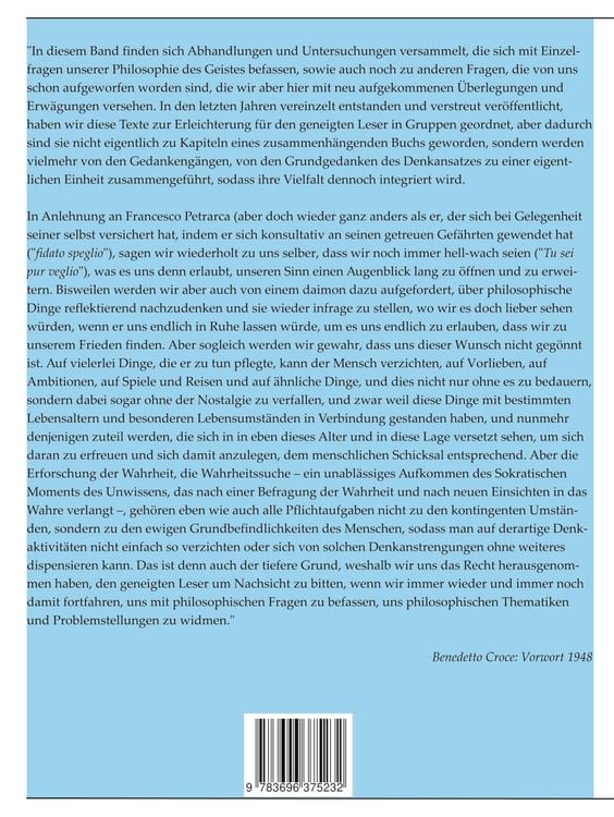 Produktbild: Abhandlungen zur Philosophie und Historiographie