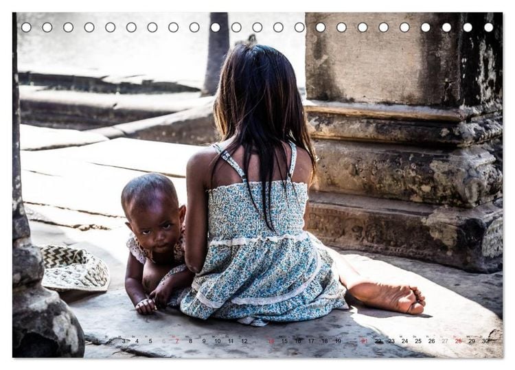 Produktbild: Vietnam und Kambodscha - Magische Momente. (Tischkalender 2026 DIN A5 quer), CALVENDO Monatskalender