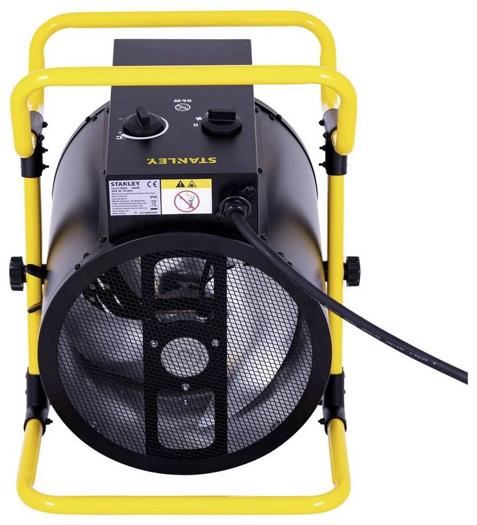 Produktbild: STANLEY SXJH119000E Heizl&uuml;fter 9000W 90m&sup2; Schwarz/Gelb