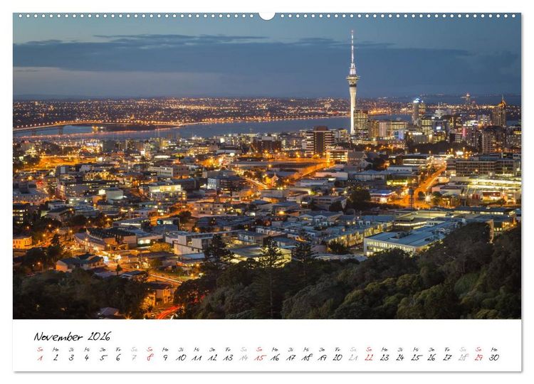 Produktbild: Neuseeland - Streifzug &uuml;ber die Nordinsel (hochwertiger Premium Wandkalender 2026 DIN A2 quer), Kunstdruck in Hochglanz